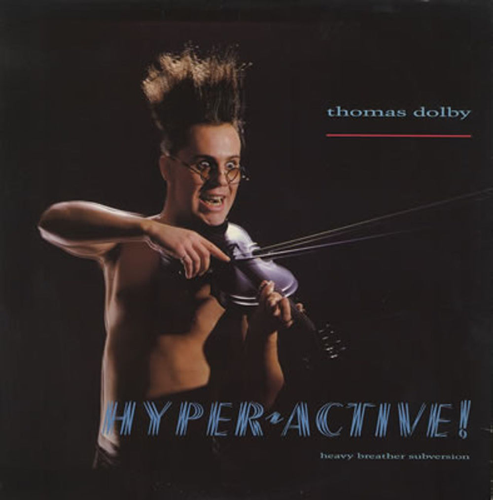 Thomas Dolby Hyperactive! - Heavy Breather Sub Version UK 12" vinyl single (12 inch record / Maxi-single) 12R6065