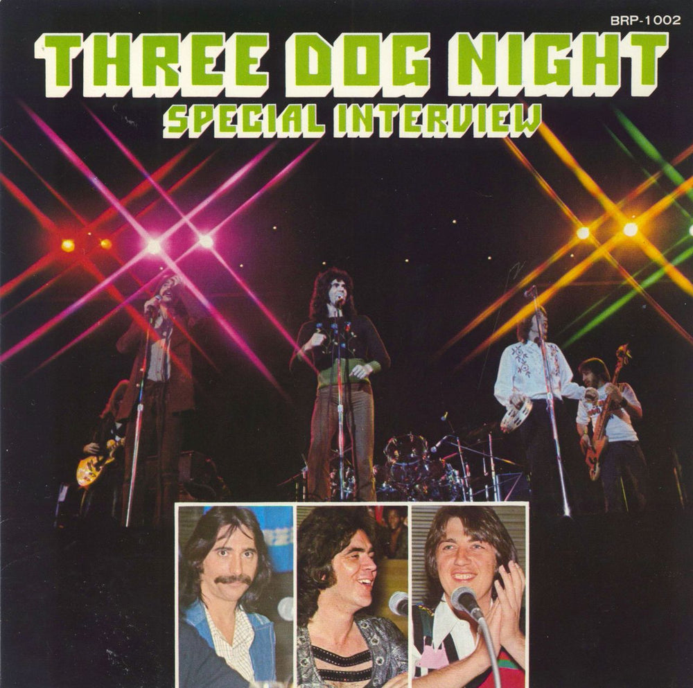 Three Dog Night Special Interview Japanese Promo 7" vinyl single (7 inch record / 45) BRP-1002