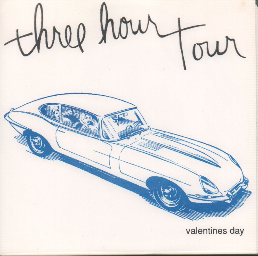 Three Hour Tour Valentines Day US 7" vinyl single (7 inch record / 45) PAR-010