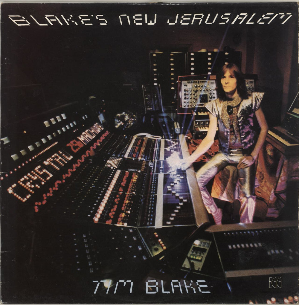 Tim Blake Blake's New Jerusalem UK vinyl LP album (LP record) CLAY7005