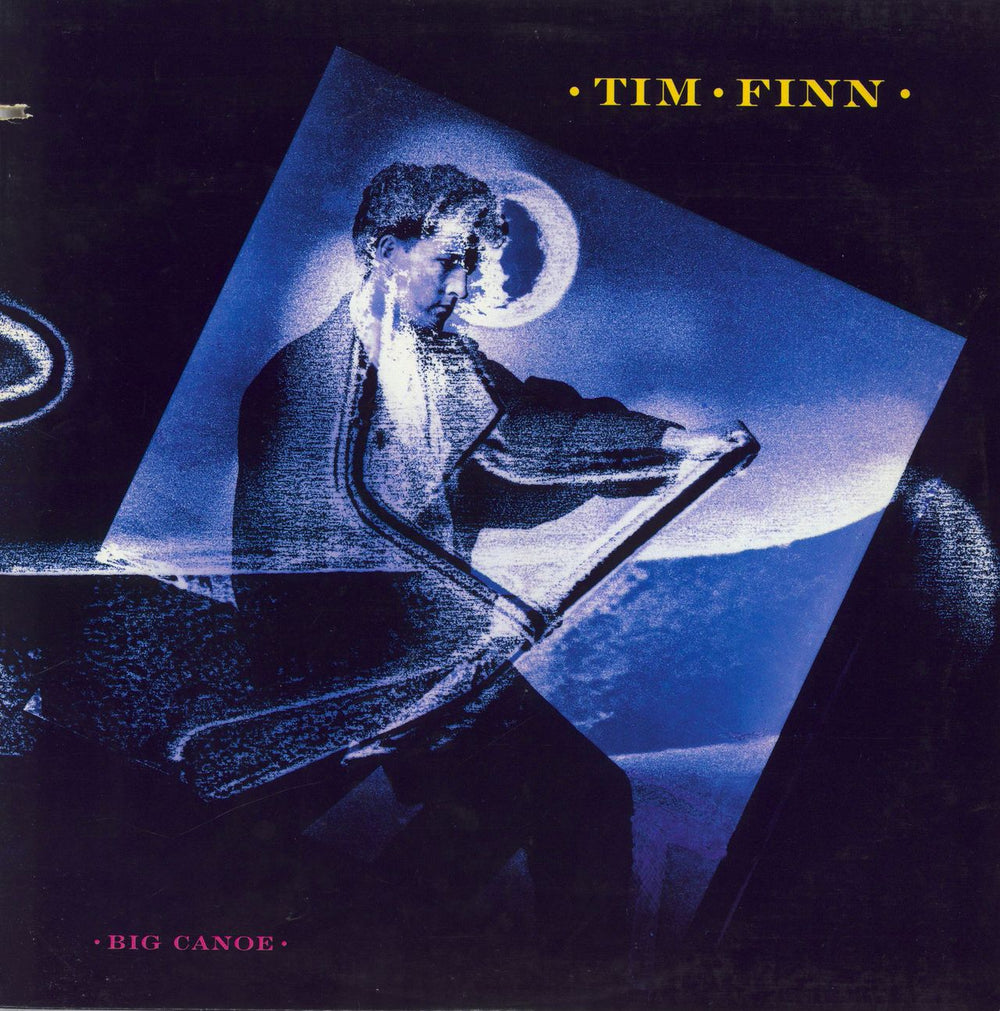 Tim Finn Big Canoe US vinyl LP album (LP record) 7567-90879-1