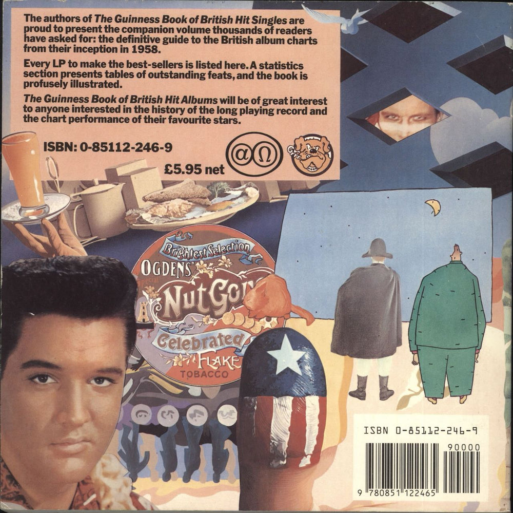 Tim Rice The Guinness Book of British Hit Albums - Softback UK book 9780851122465