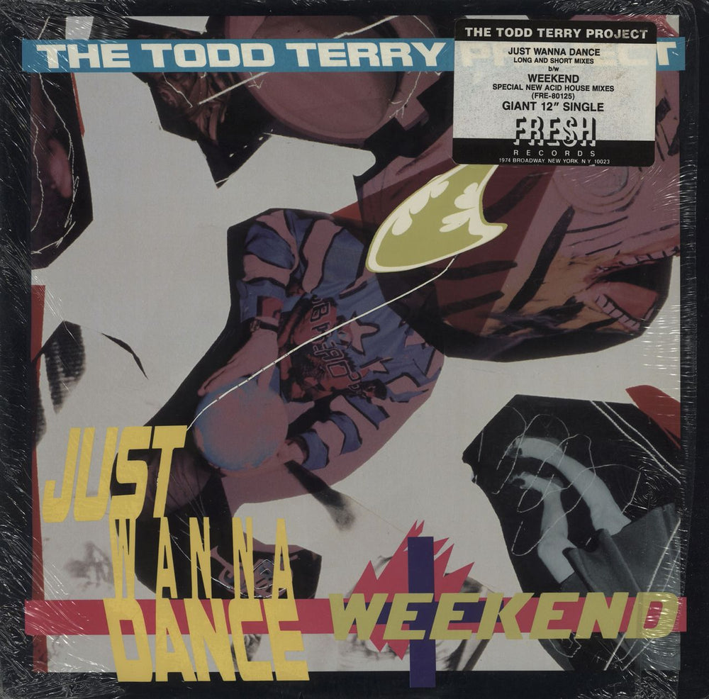 Todd Terry Just Wanna Dance UK 12" vinyl single (12 inch record / Maxi-single) FRE80125