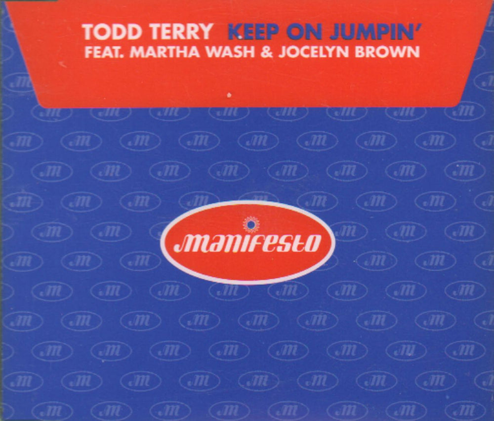 Todd Terry Keep On Jumpin' UK CD single (CD5 / 5") FESCD11