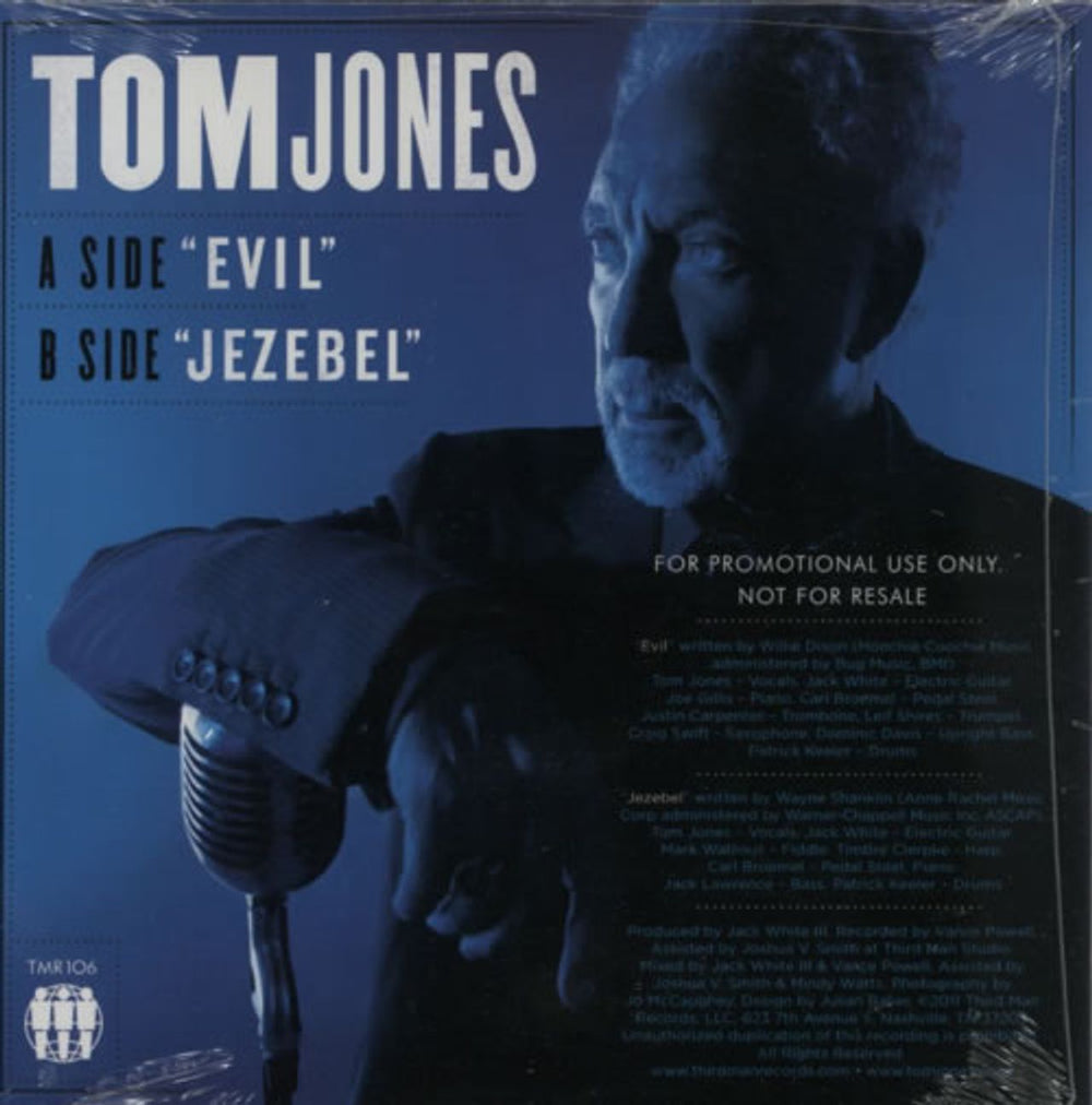 Tom Jones Evil - Sealed UK Promo CD single (CD5 / 5") TJOC5EV598126