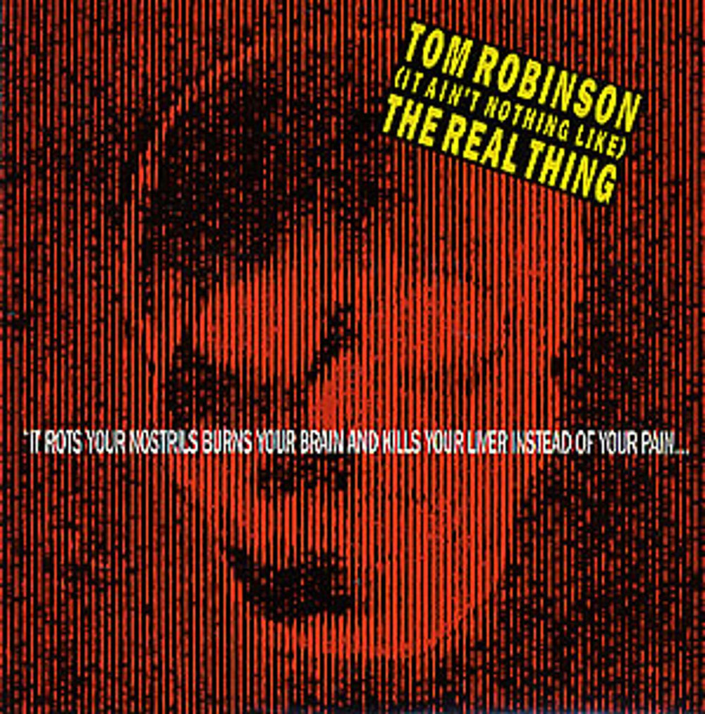 Tom Robinson (It Ain't Nothing Like) The Real Thing UK 7" vinyl single (7 inch record / 45) TR3