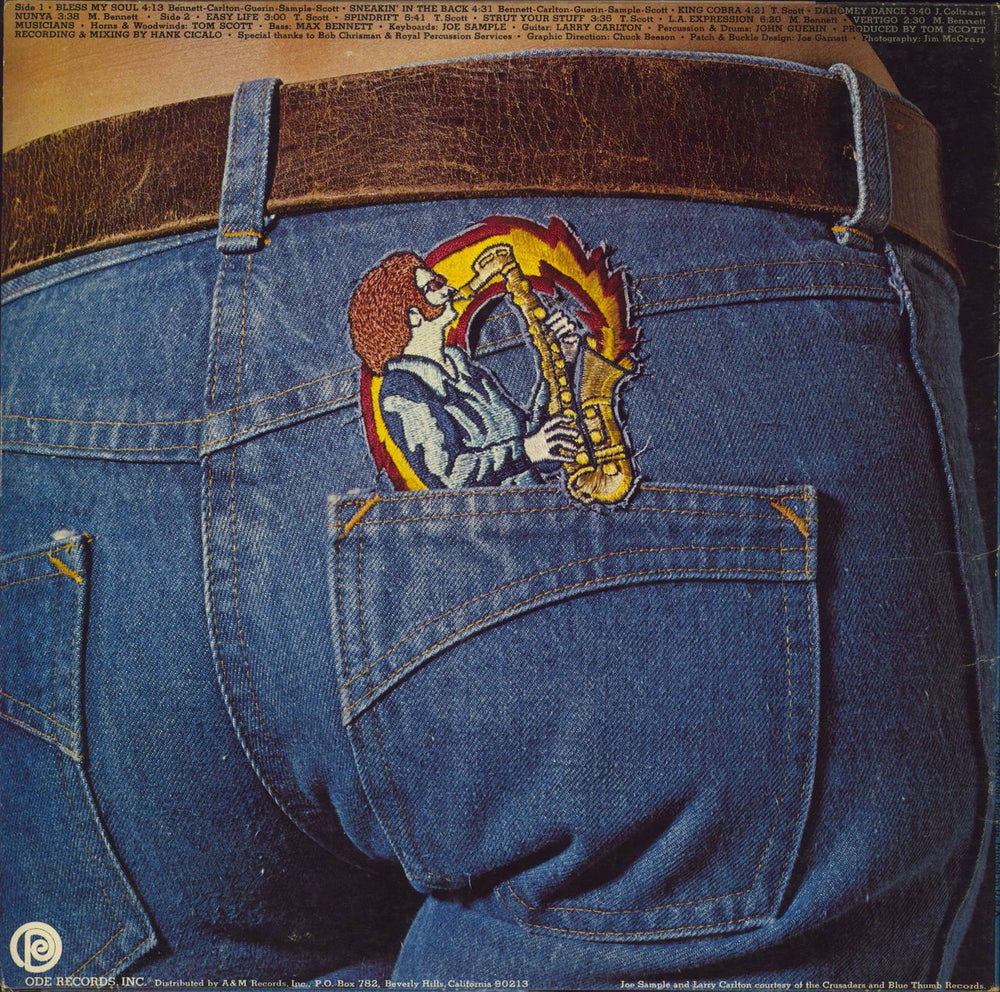 Tom Scott Tom Scott & The L.A. Express - EX UK vinyl LP album (LP record)