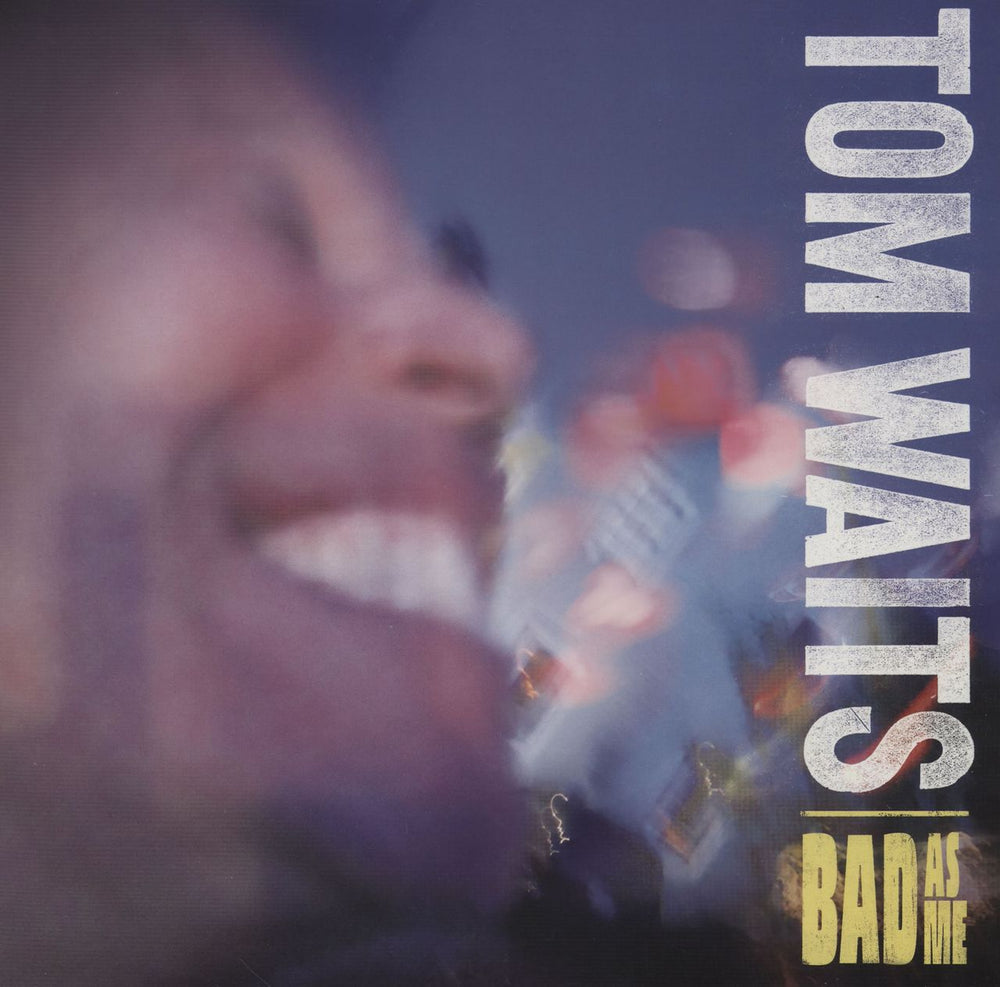 Tom Waits Bad As Me US vinyl LP album (LP record) 87151-1