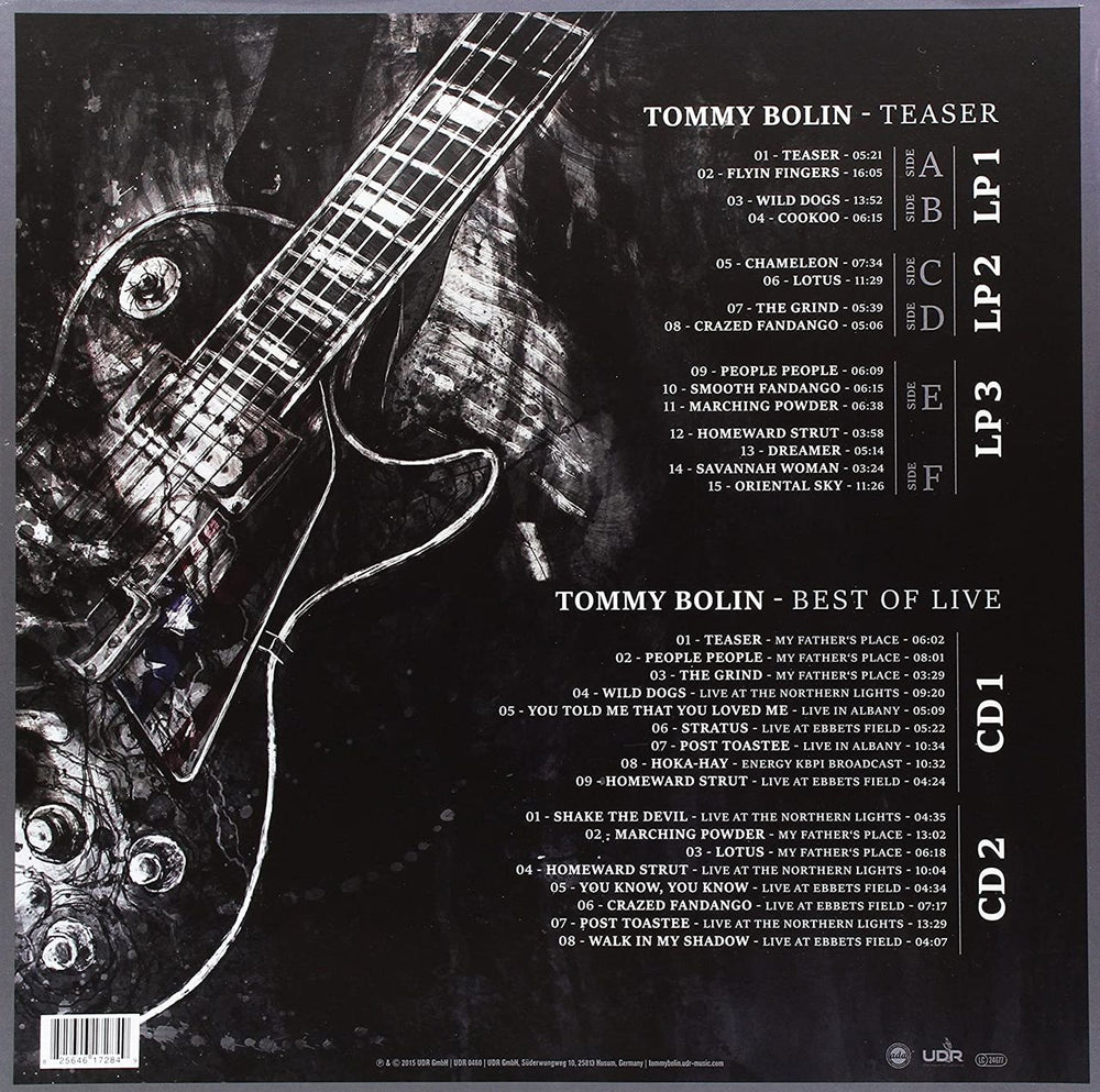 Tommy Bolin Teaser 40th Anniversary Vinyl Edition Box Set - Sealed German Vinyl Box Set TBOVXTE750221