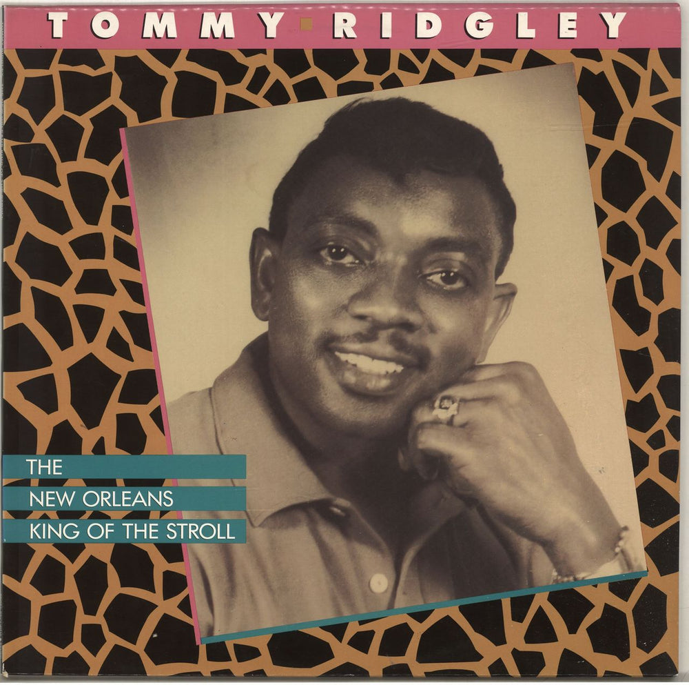 Tommy Ridgley The New Orleans King Of Stroll UK vinyl LP album (LP record) ED260