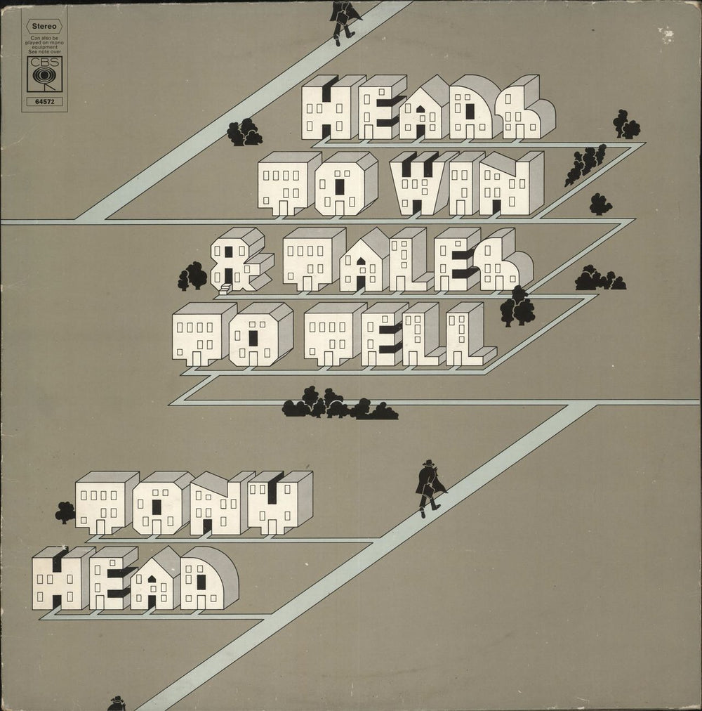 Tony Head Heads To Win & Tales To Tell - VG UK vinyl LP album (LP record) 64572