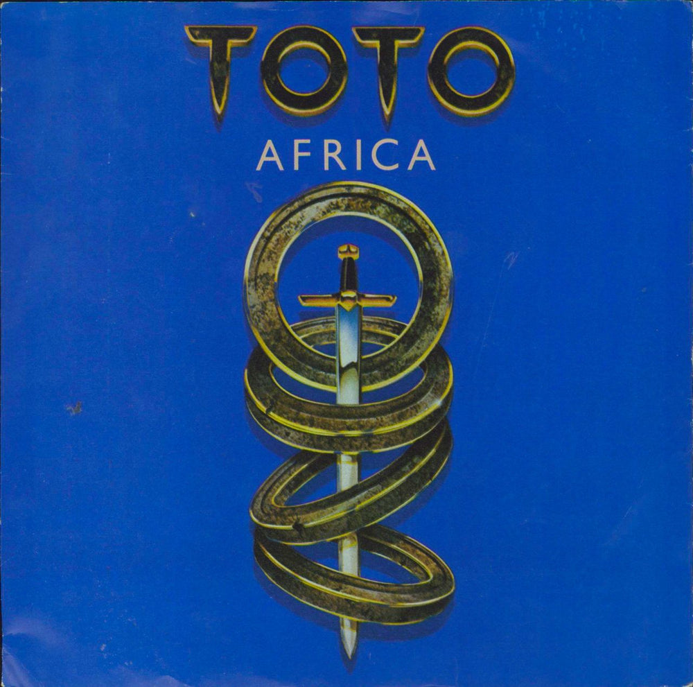 Toto Africa - P/S UK 7" vinyl single (7 inch record / 45) CBSA2510