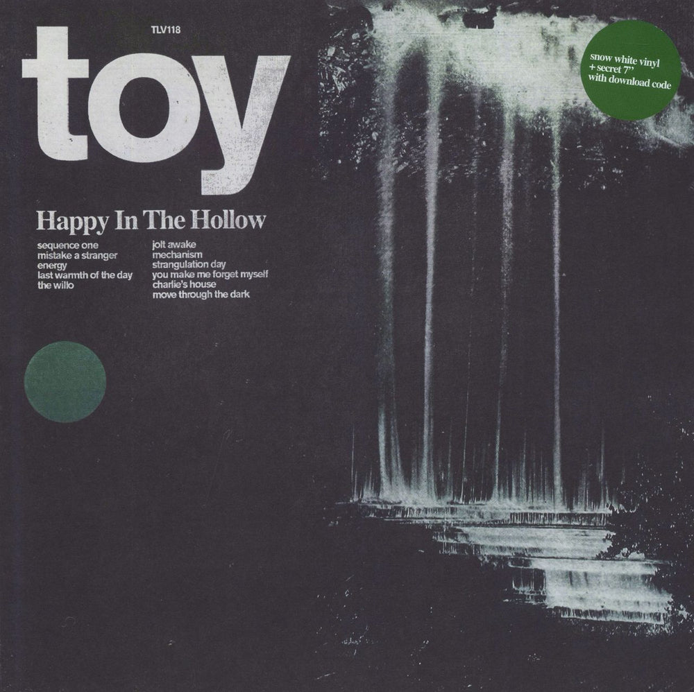 Toy Happy In The Hollow - White Vinyl + 7" UK vinyl LP album (LP record) TLV118LP