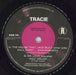 Tracie The House That Jack Built UK Promo 7" vinyl single (7 inch record / 45) TAC07TH826235