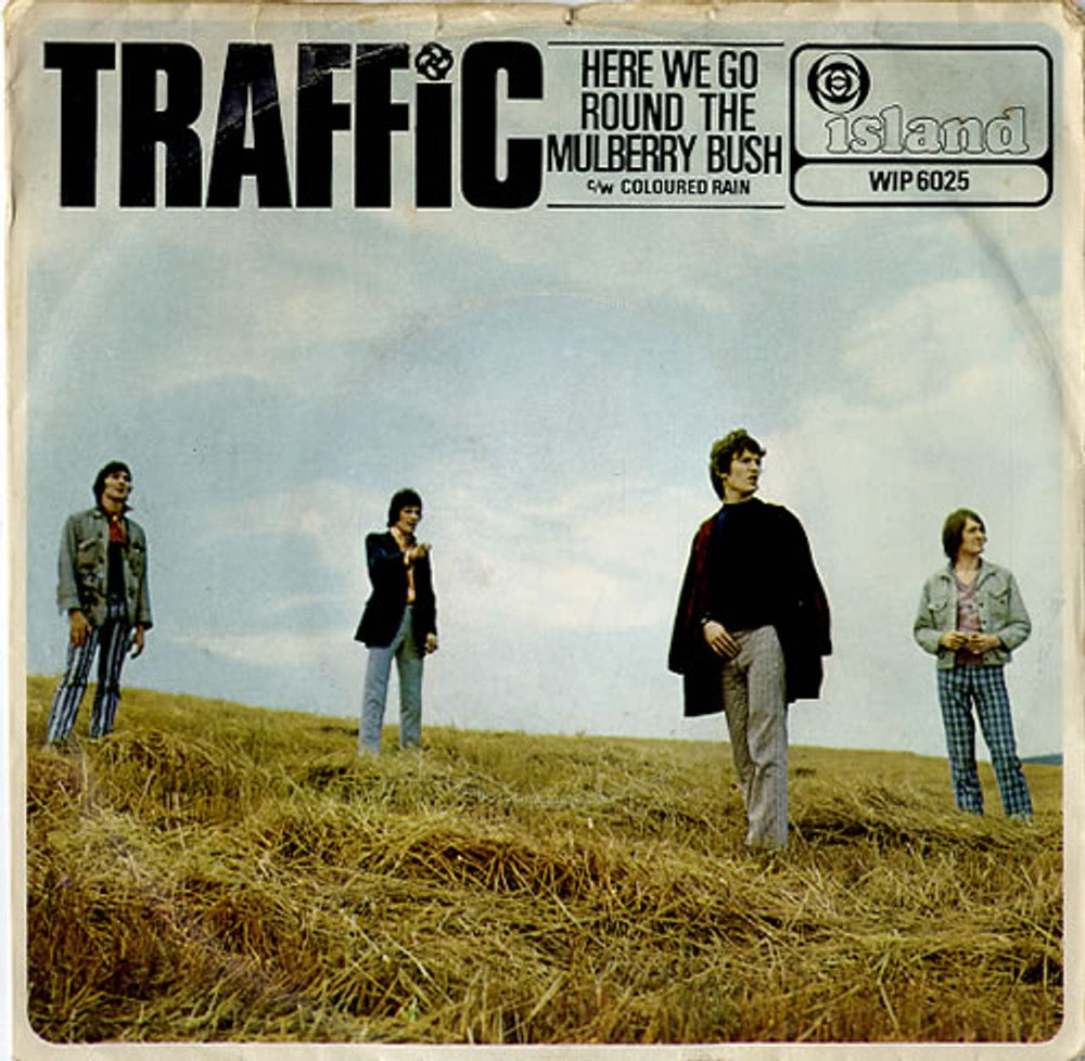 Traffic Here We Go Round The Mulberry Bush - Solid - P/S UK 7" vinyl single (7 inch record / 45) WIP6025