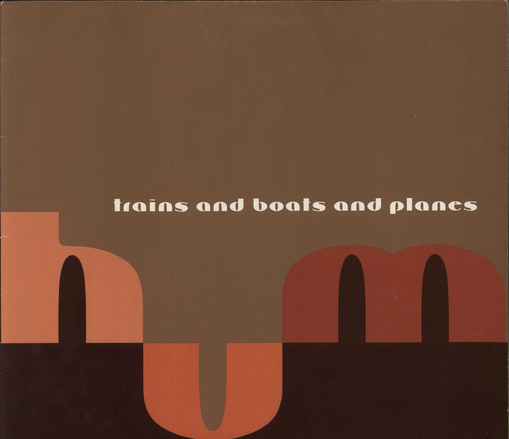 Trains And Boats And Planes Hum UK 12" vinyl single (12 inch record / Maxi-single) UFO10LP