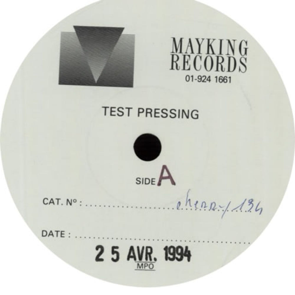 Tse Tse Fly Scaffolding EP - Test Pressing French 7" vinyl single (7 inch record / 45) CHERRY134