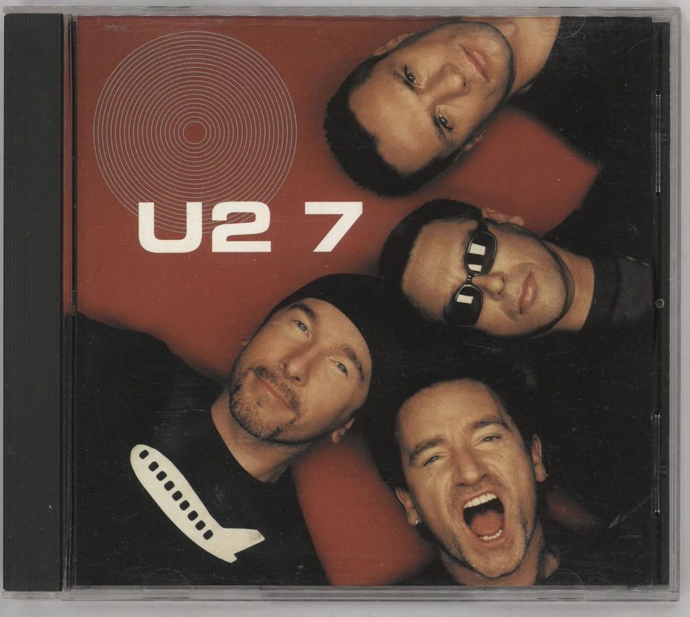 U2 7 Seven US CD album (CDLP) 3145867222