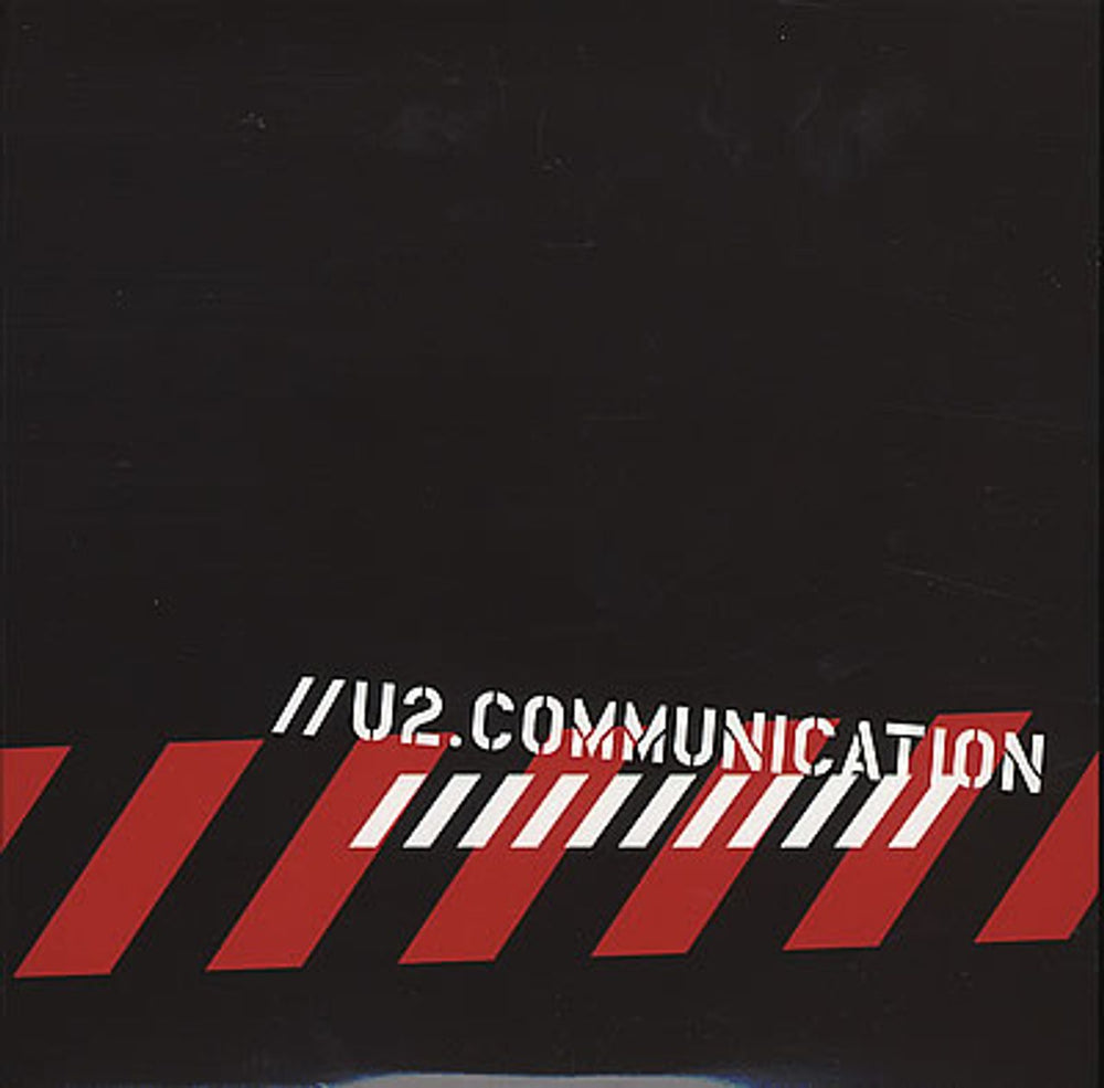 U2 Communication UK 2 CD album set (Double CD) U2.COMV1