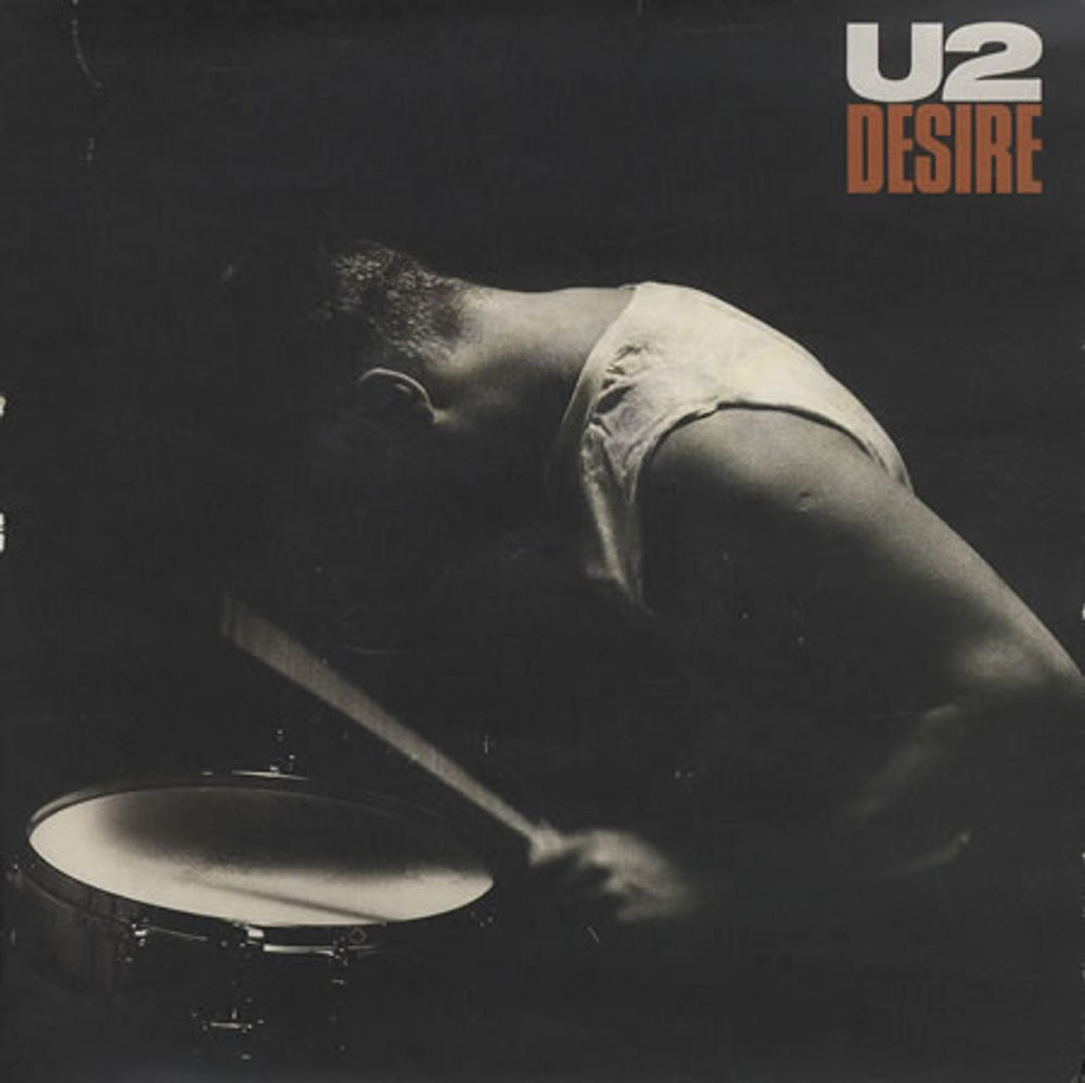 U2 Desire - Gatefold - EX UK 7" vinyl single (7 inch record / 45) ISG400