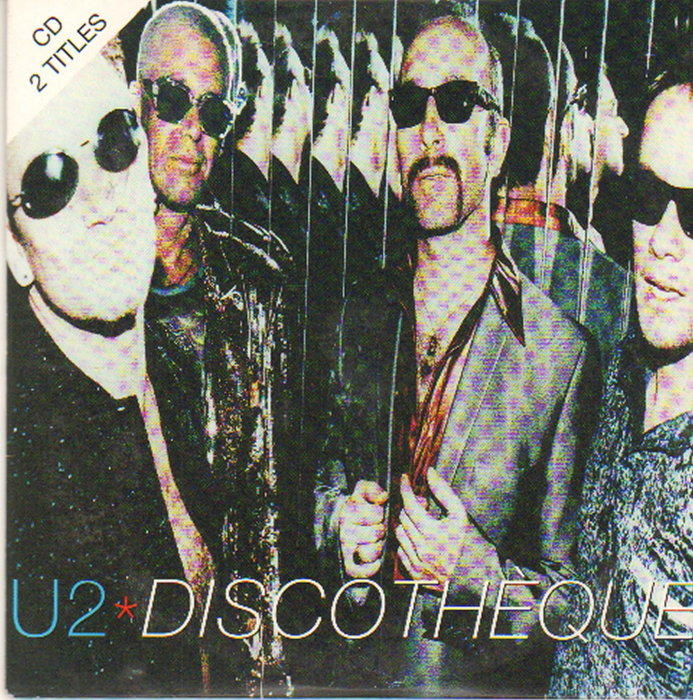 U2 Discotheque French CD single (CD5 / 5") CIDT649