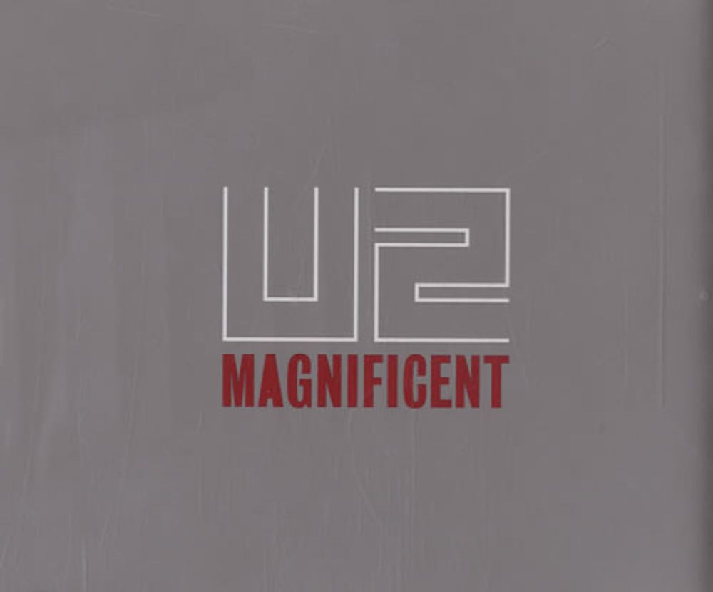 U2 Magnificent UK Promo CD single (CD5 / 5") U2MAGN1