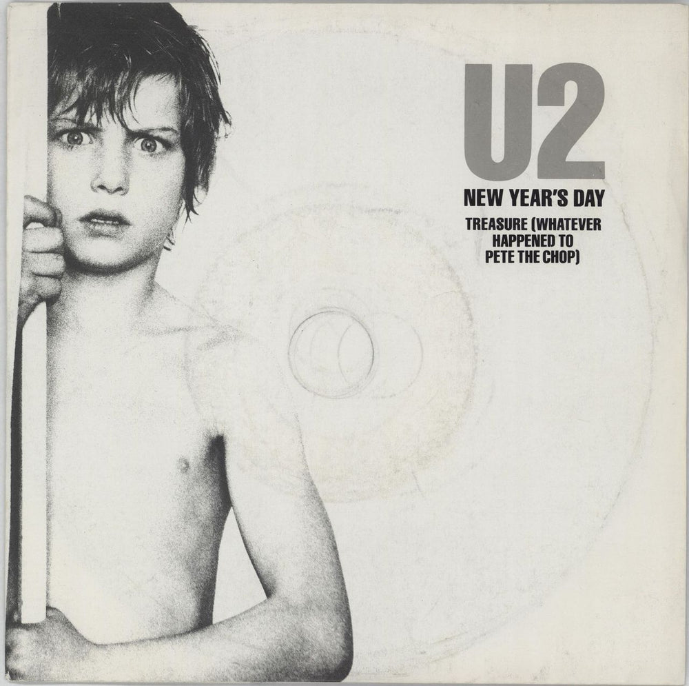 U2 New Year's Day - P/S - Inj UK 7" vinyl single (7 inch record / 45) WIP6848