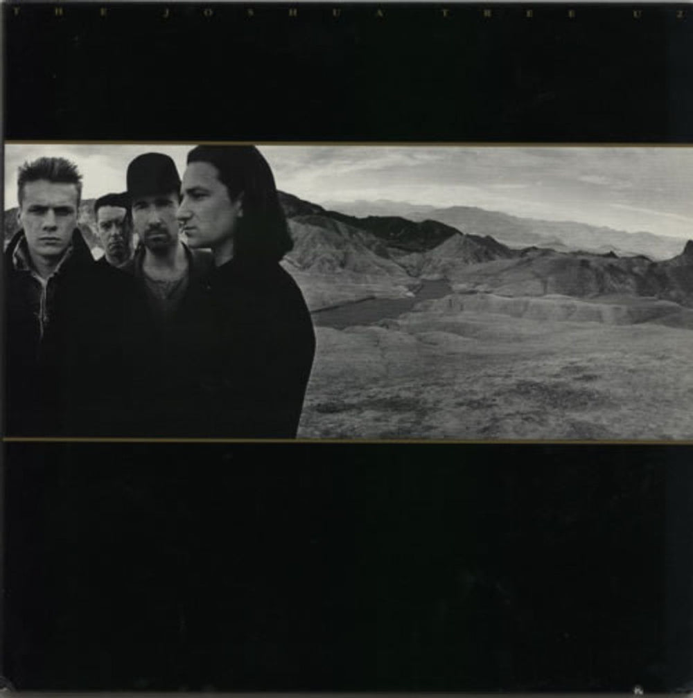 U2 The Joshua Tree US vinyl LP album (LP record) 90581-1