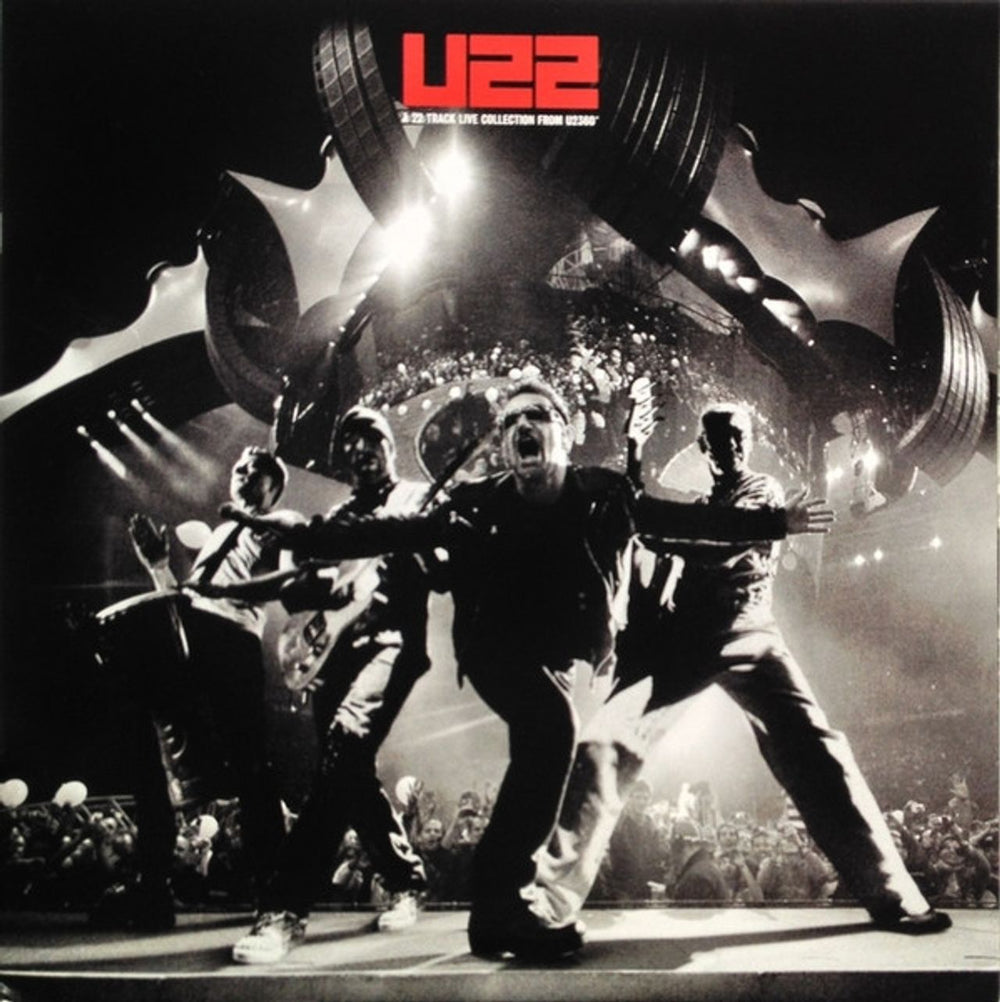 U2 U22: A 22 Track Live Collection From U2360° UK 2 CD album set (Double CD) U2.COM7