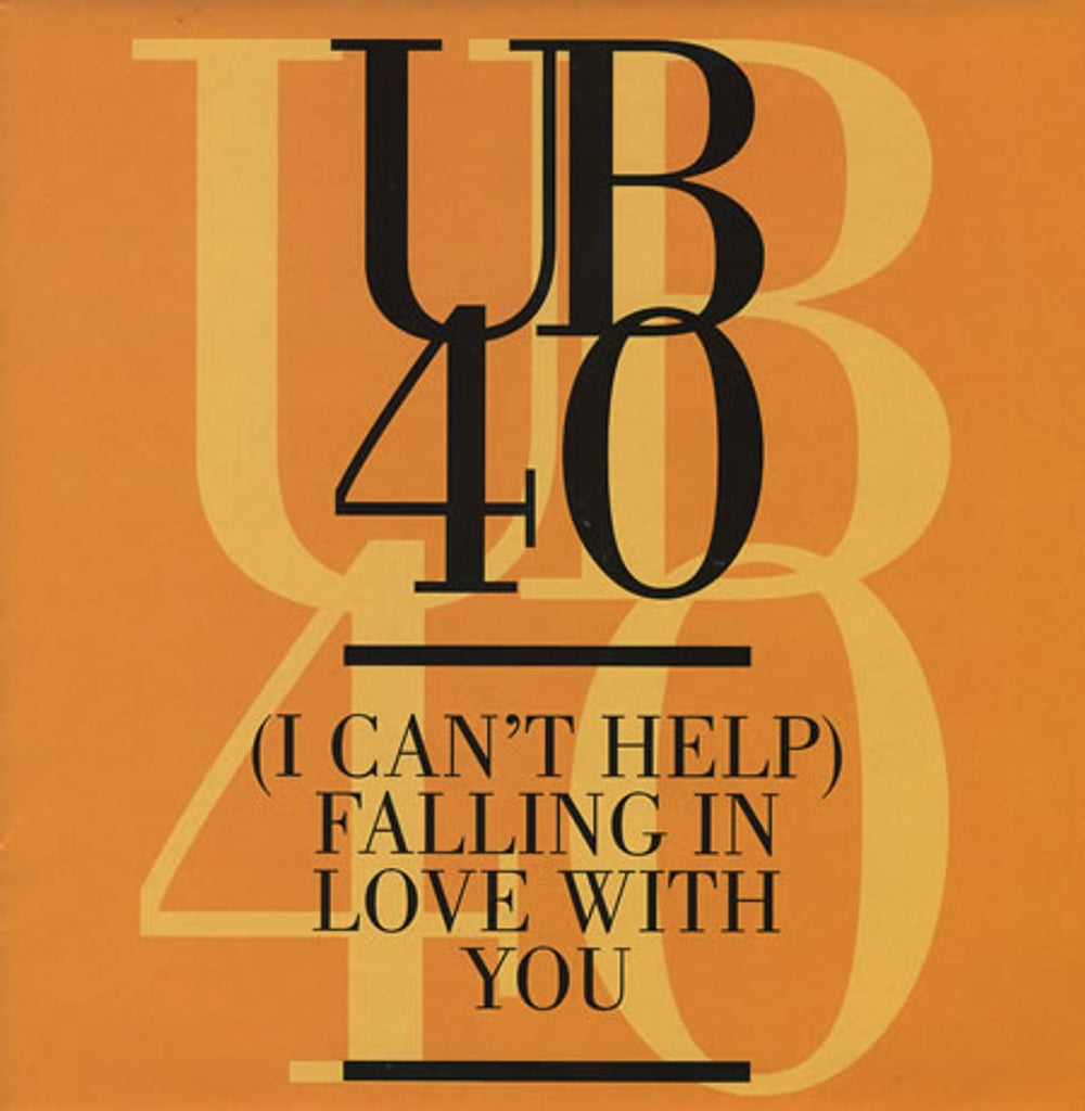 UB40 (I Can't Help) Falling In Love With You UK 12" vinyl single (12 inch record / Maxi-single) DEP4012