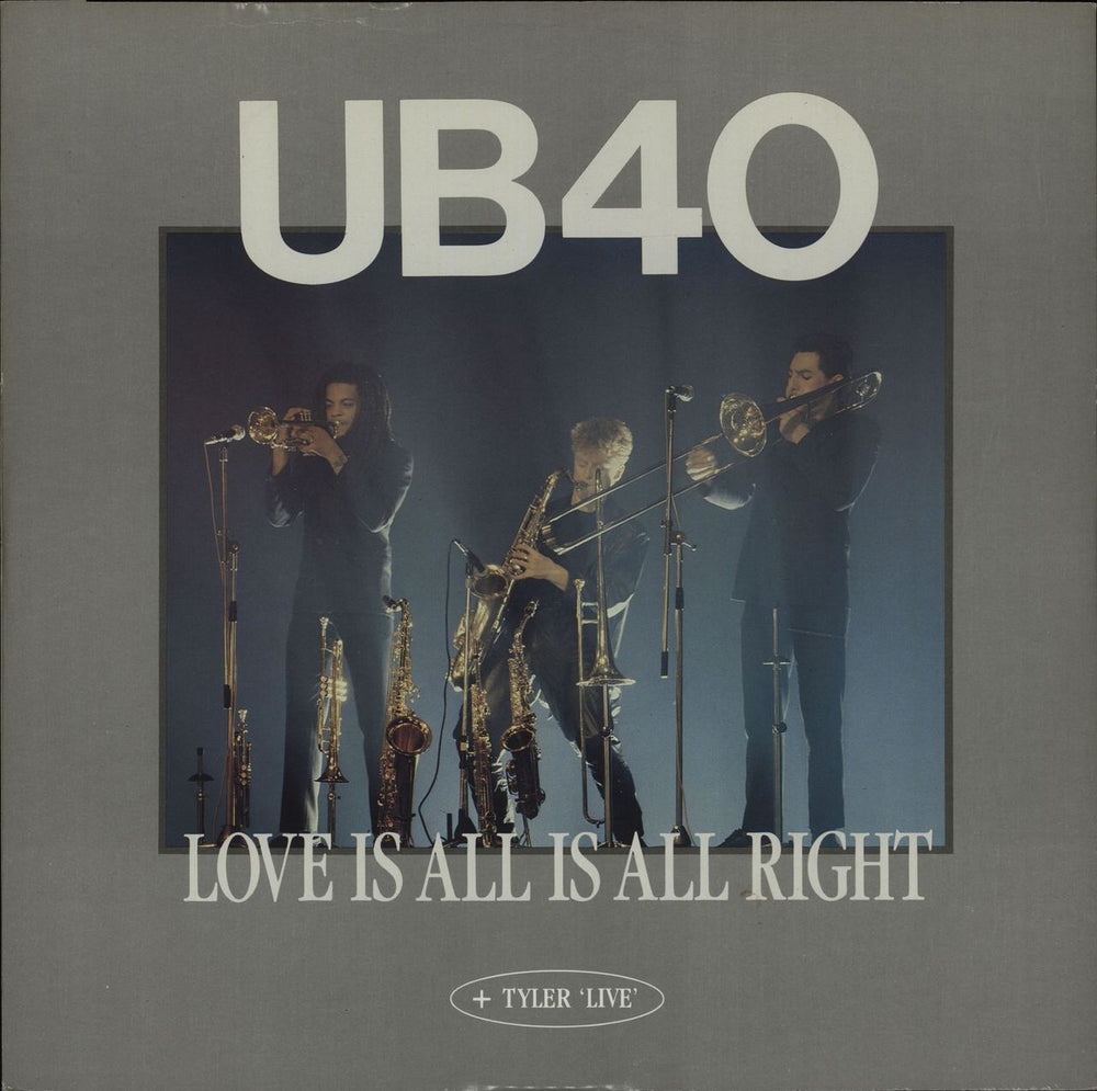 UB40 Love Is All Is All Right UK 12" vinyl single (12 inch record / Maxi-single) 12DEP4