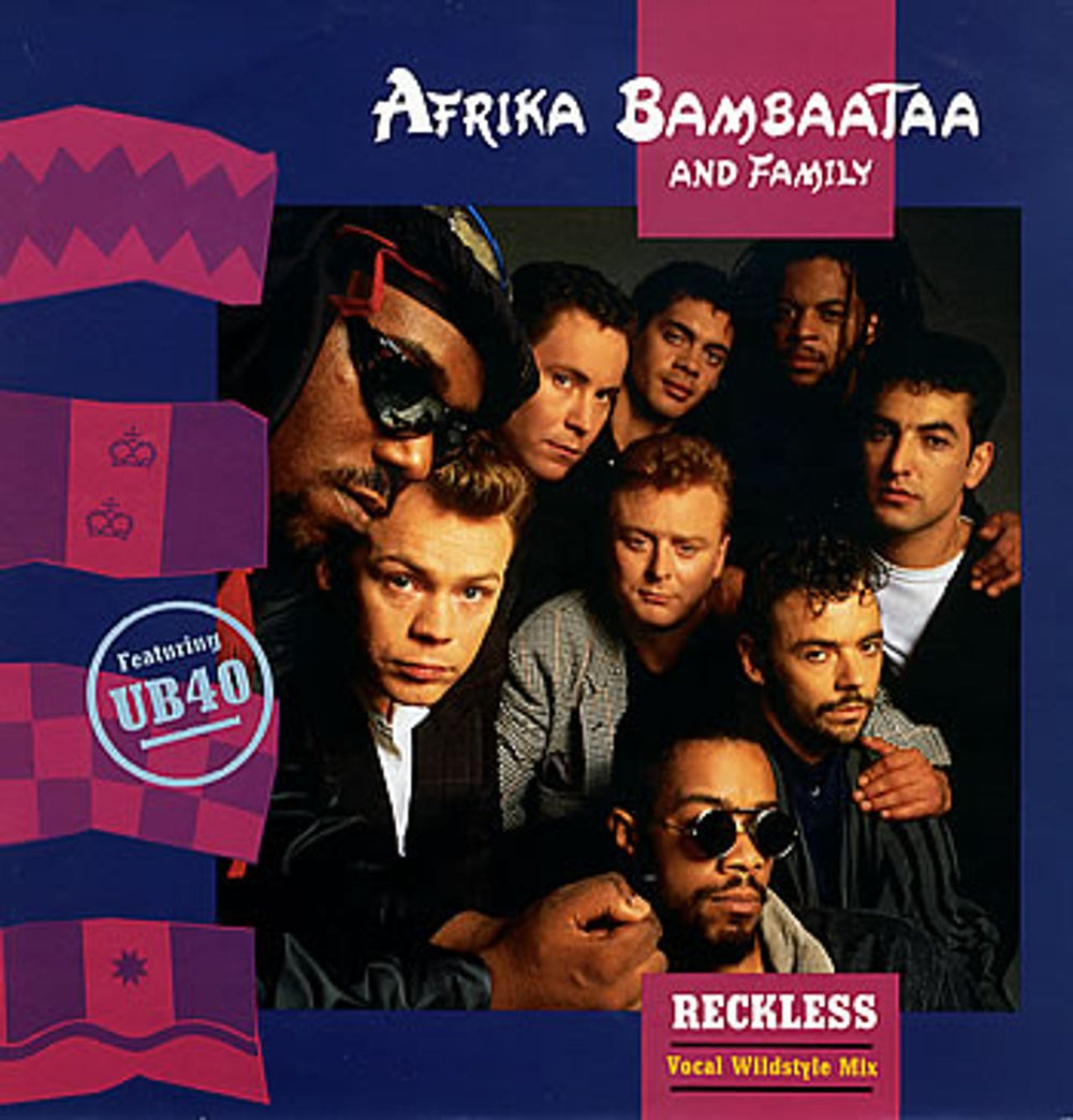 UB40 Reckless UK 12" vinyl single (12 inch record / Maxi-single) 12EM41