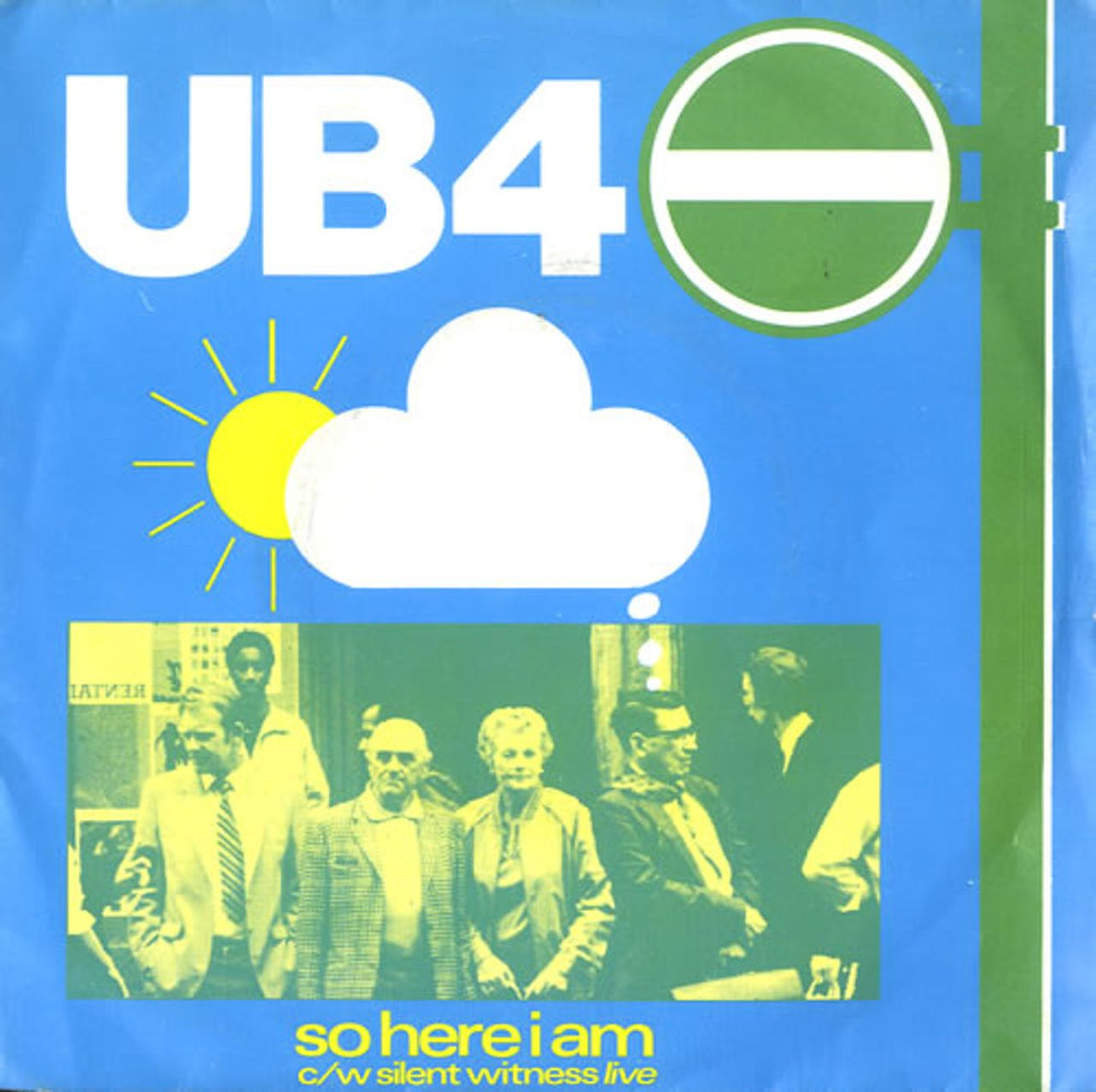 UB40 So Here I Am UK 7" vinyl single (7 inch record / 45) 7DEP5