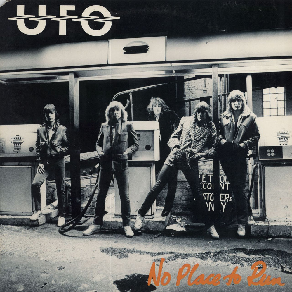 UFO No Place To Run US vinyl LP album (LP record) CHR1239