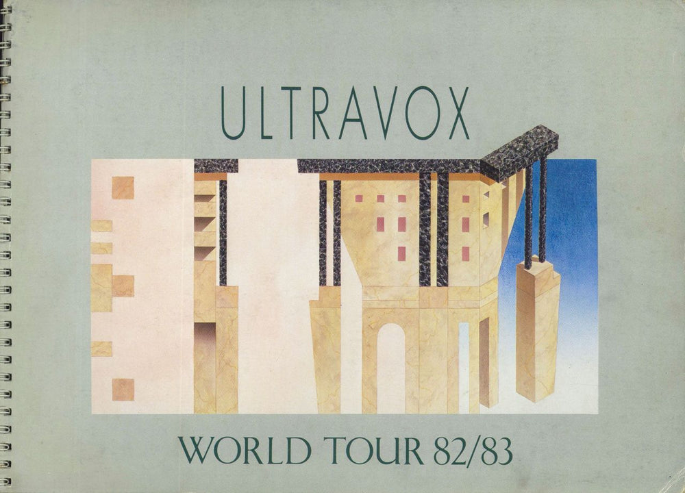 Ultravox World Tour 82/83 UK tour programme TOUR PROGRAMME