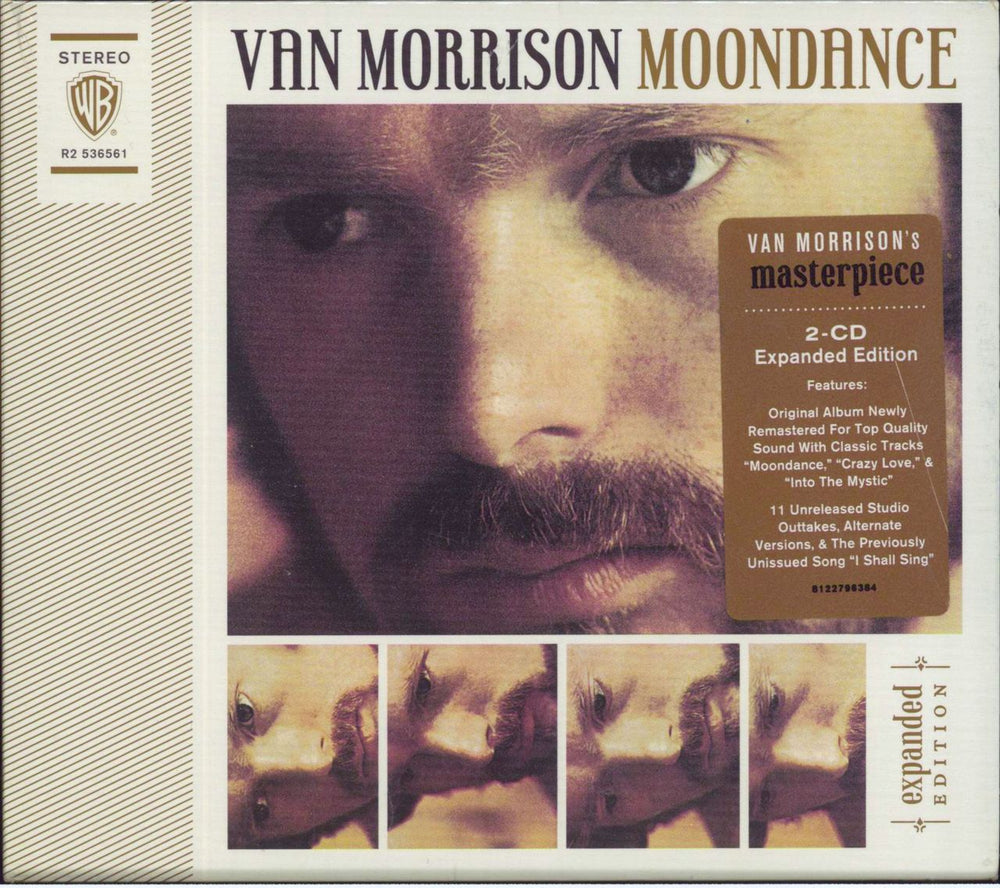 Van Morrison Moondance: Expanded Edition - Sealed UK 2 CD album set (Double CD) 8122796384