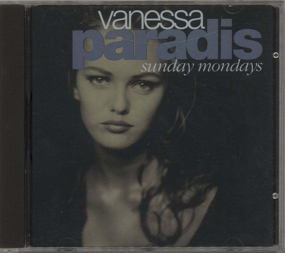 Vanessa Paradis Sunday Mondays - Poster Slv UK CD single (CD5 / 5") PZCDD251