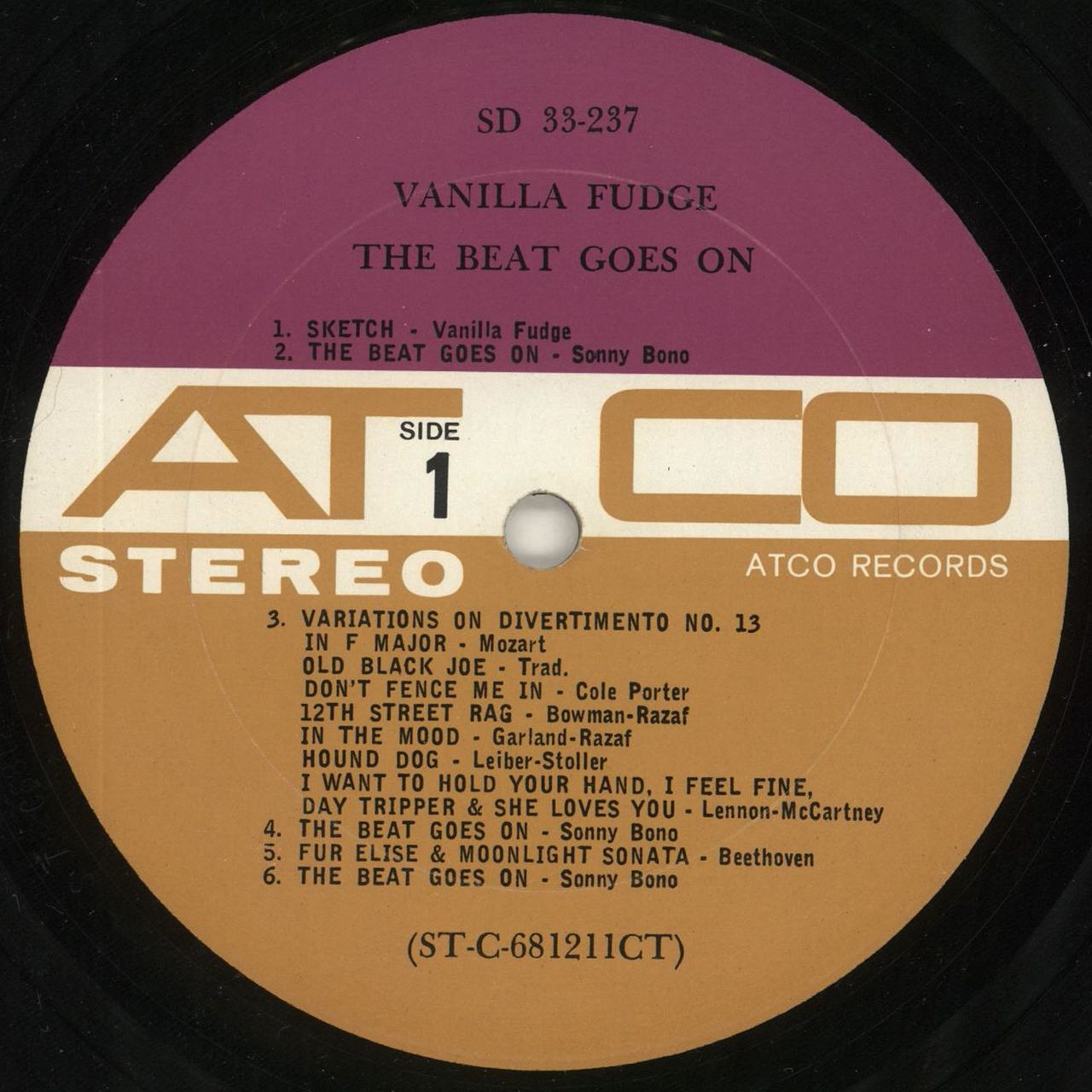 vagabond tørre Overlevelse Vanilla Fudge The Beat Goes On US Vinyl LP — RareVinyl.com