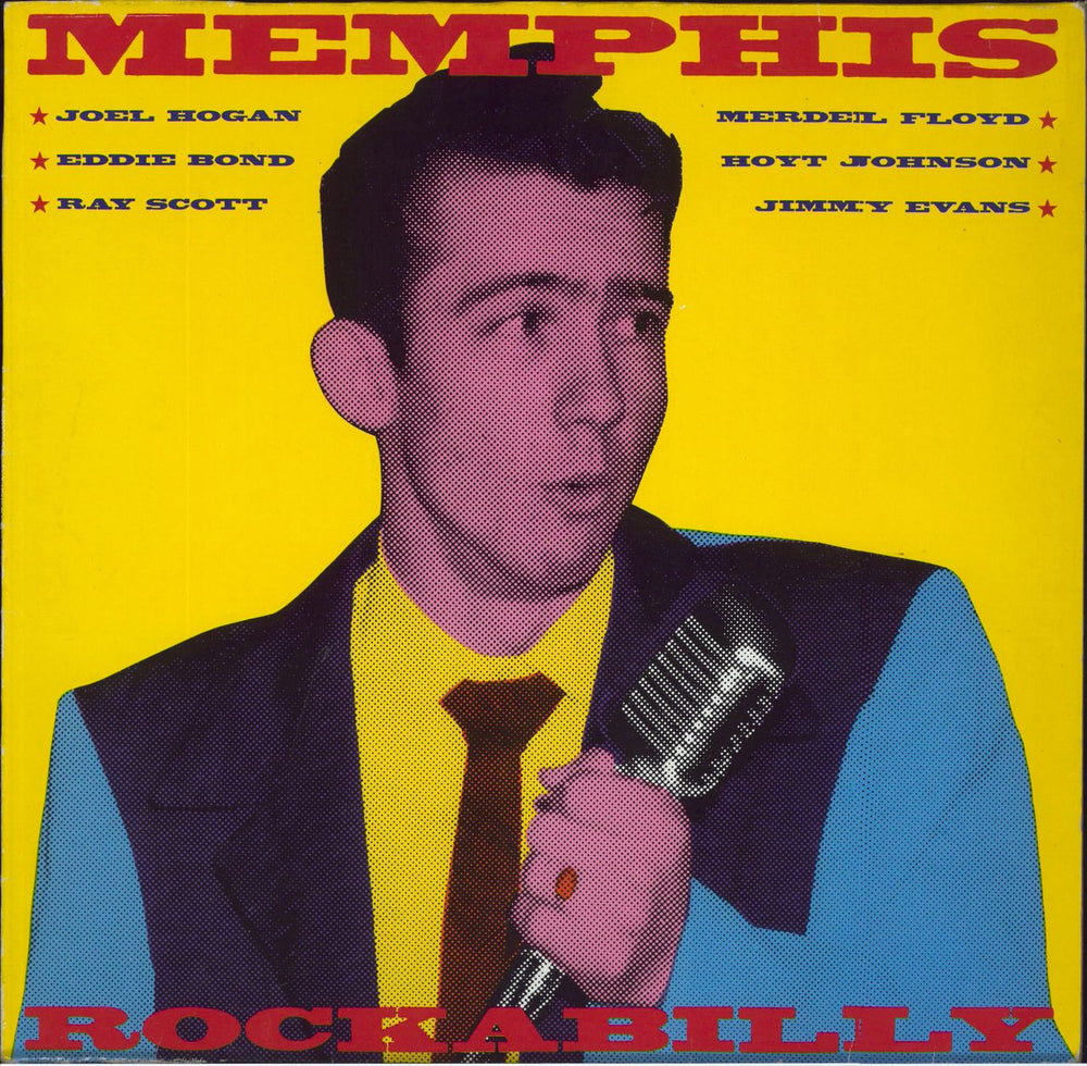 Various-50s/Rock & Roll/Rockabilly Memphis Rockabilly UK vinyl LP album (LP record) CH167