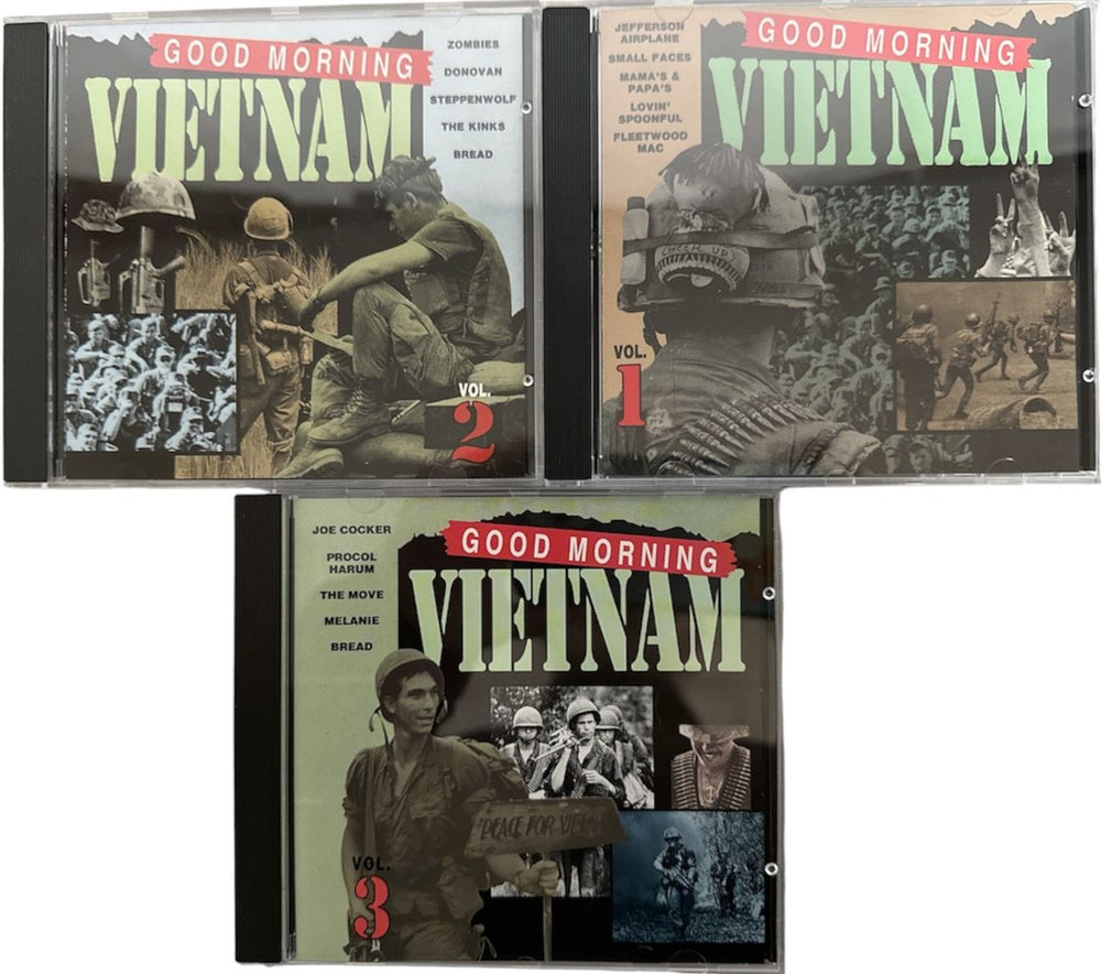 Various-60s & 70s Good Morning Vietnam UK CD Album Box Set SVADXGO821915