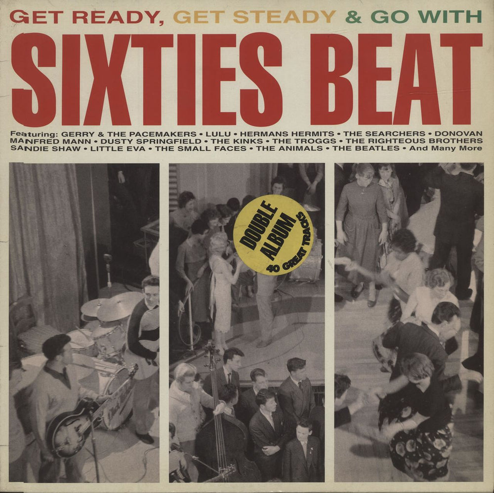 Various-60s & 70s Sixties Beat UK 2-LP vinyl record set (Double LP Album) DINTV42