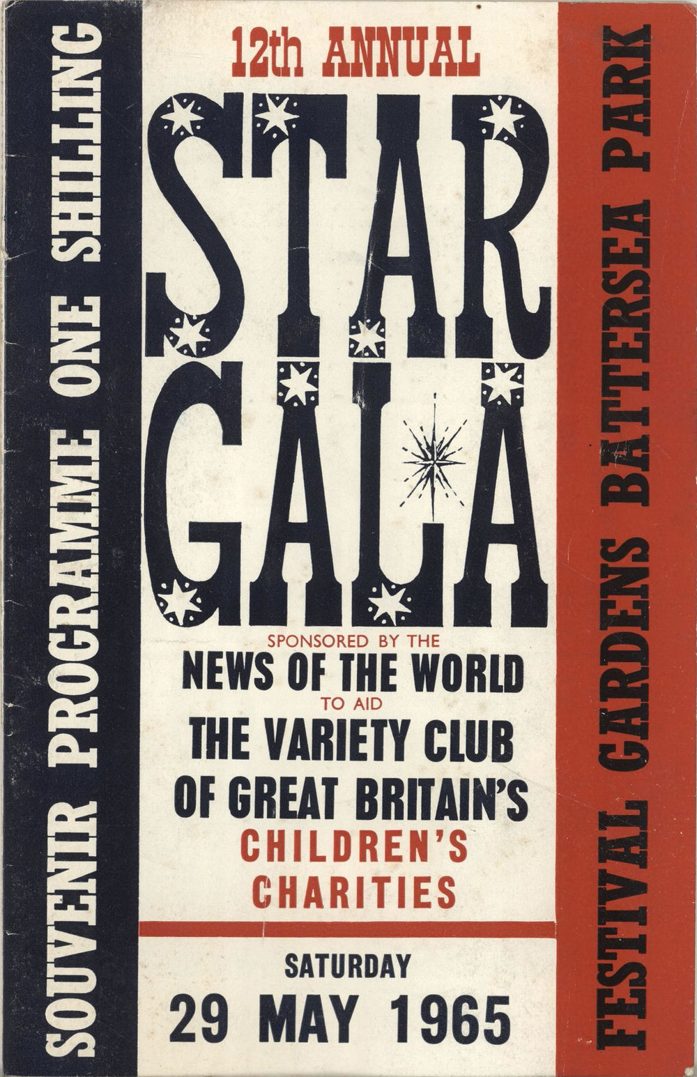 Various-60s & 70s Star Gala + Michael Caine & Jackie Trent autographs UK tour programme TOUR PROGRAMME