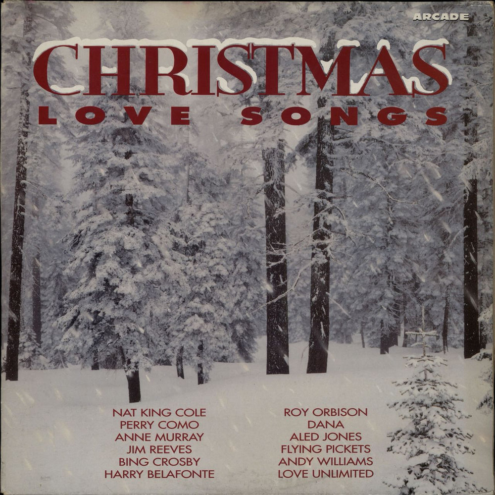 Various Artists Christmas Love Songs UK 2-LP vinyl record set (Double LP Album) 948201