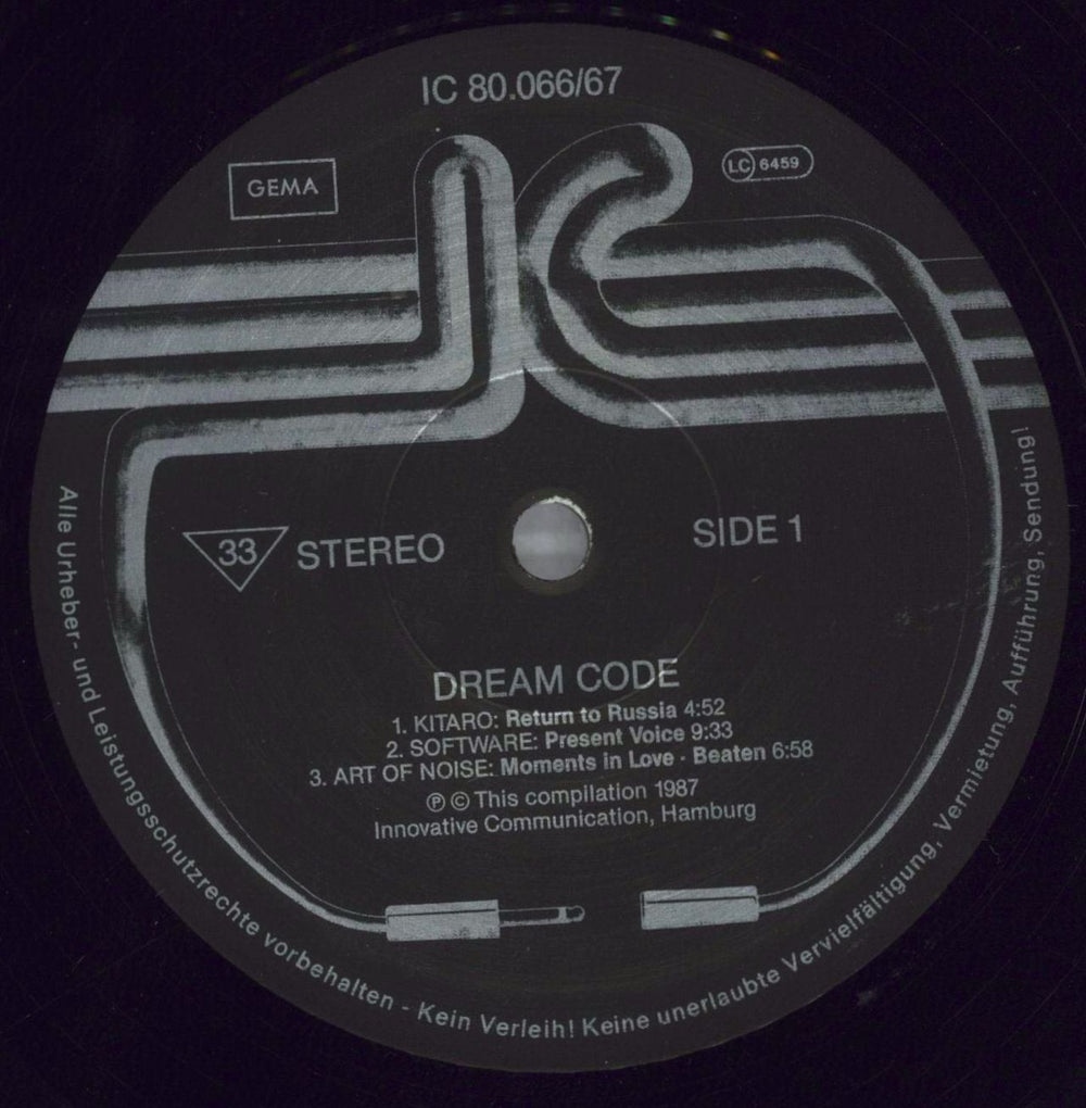 Various Artists Dream Code - Stickered - EX German 2-LP vinyl record set (Double LP Album) VAR2LDR826700