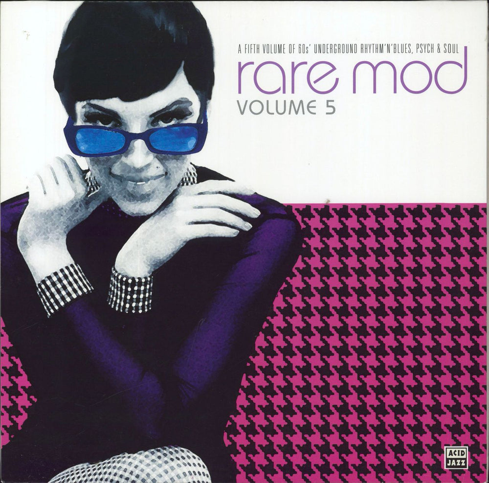 Various Artists Rare Mod Volume 5 UK vinyl LP album (LP record) AJX345