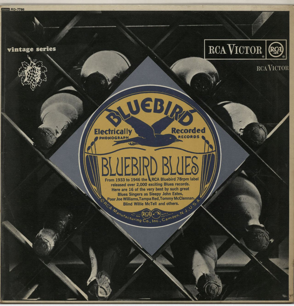 Various-Blues & Gospel Bluebird Blues UK vinyl LP album (LP record) RD-7786