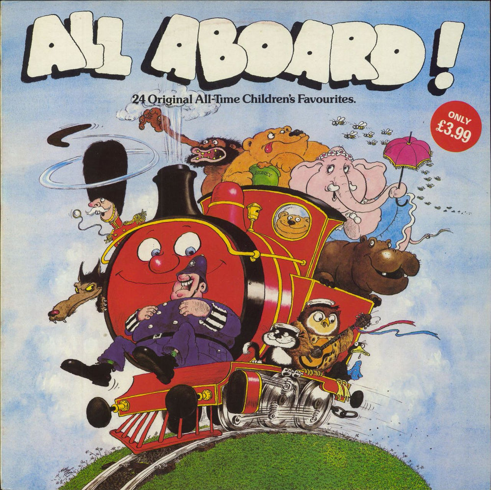 Various-Childrens All Aboard! - EX UK vinyl LP album (LP record) EMTX101