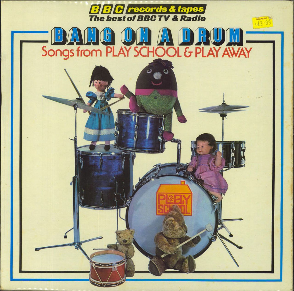 Various-Childrens Bang On A Drum UK vinyl LP album (LP record) REC242