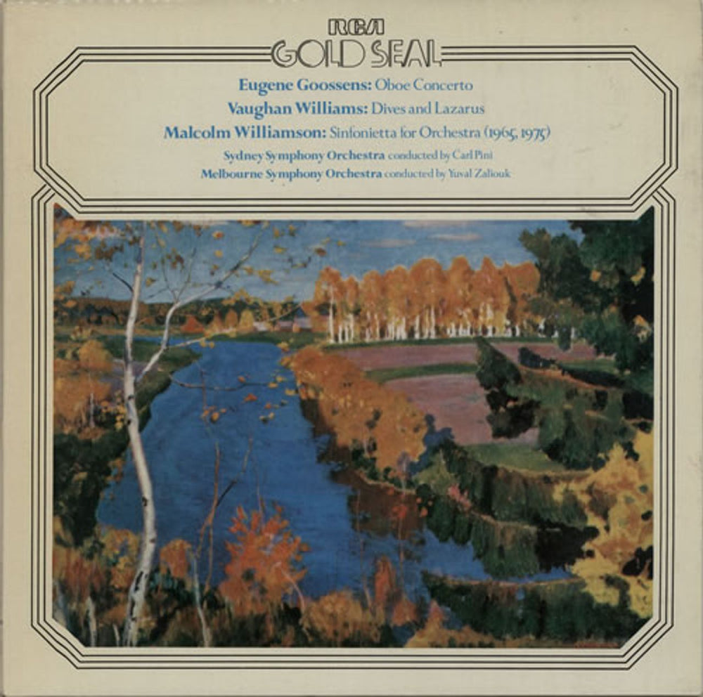 Various-Classical & Orchestral Goossens: Oboe Concerto / Vaughan Williams: Five Variants / Williamson: Sinfonietta Italian vinyl LP album (LP record) GL40542