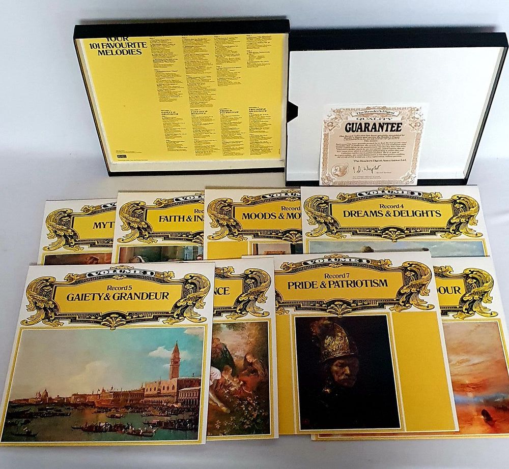 Various-Classical & Orchestral Your 101 Favourite Melodies (Volume 1) UK Vinyl Box Set VAFVXYO765613